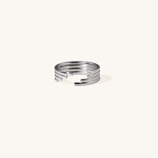 Textured Figure Ring