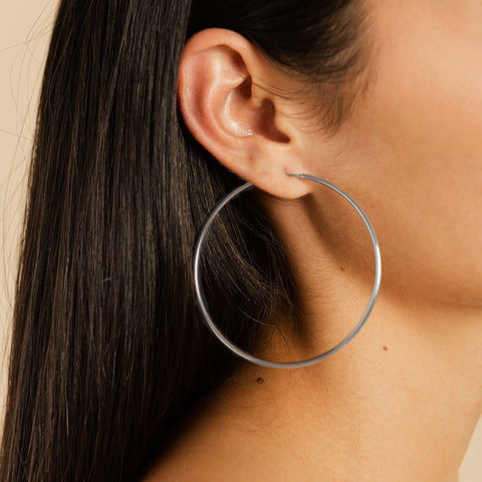 Large Thin Hoops