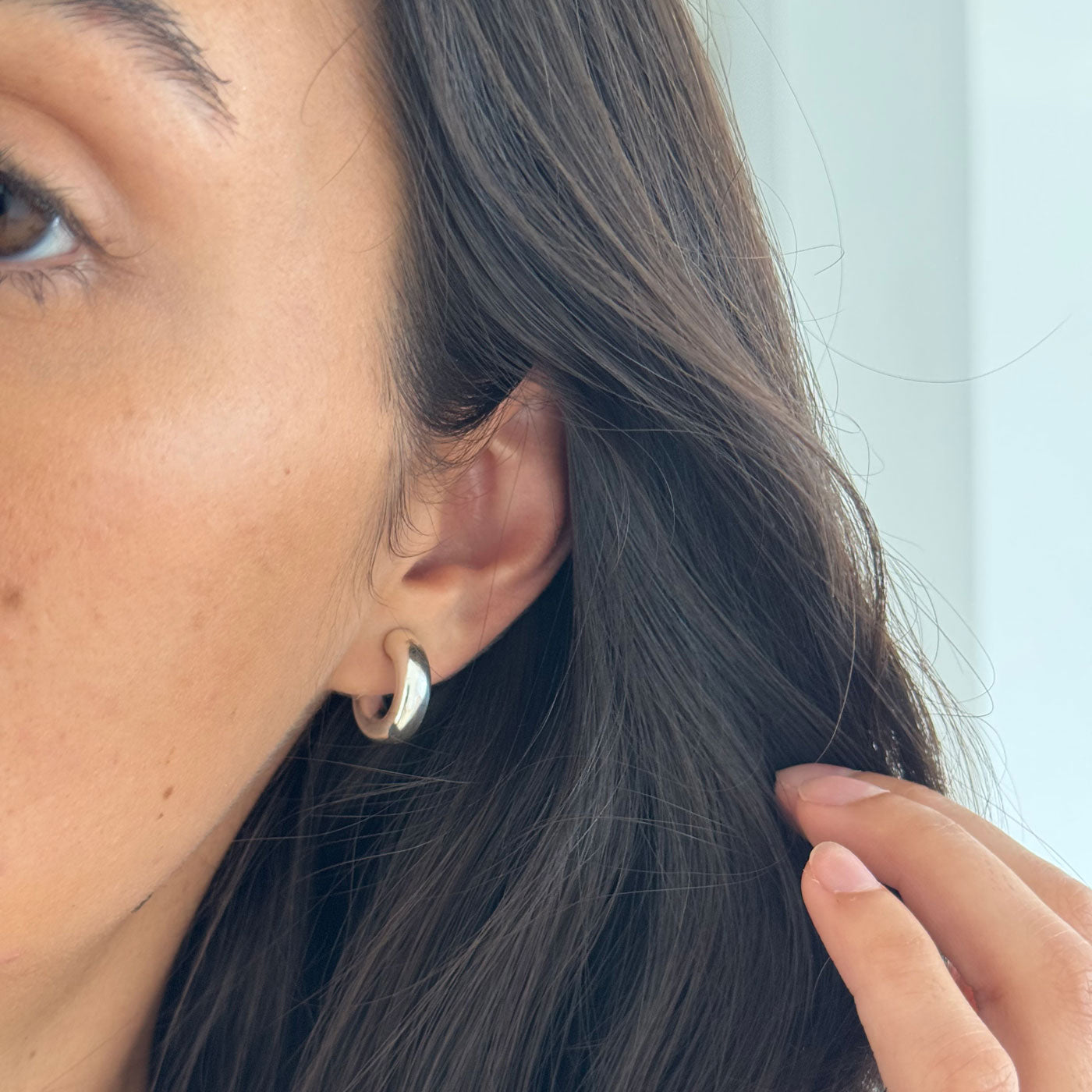 Mini Chunky Hoops