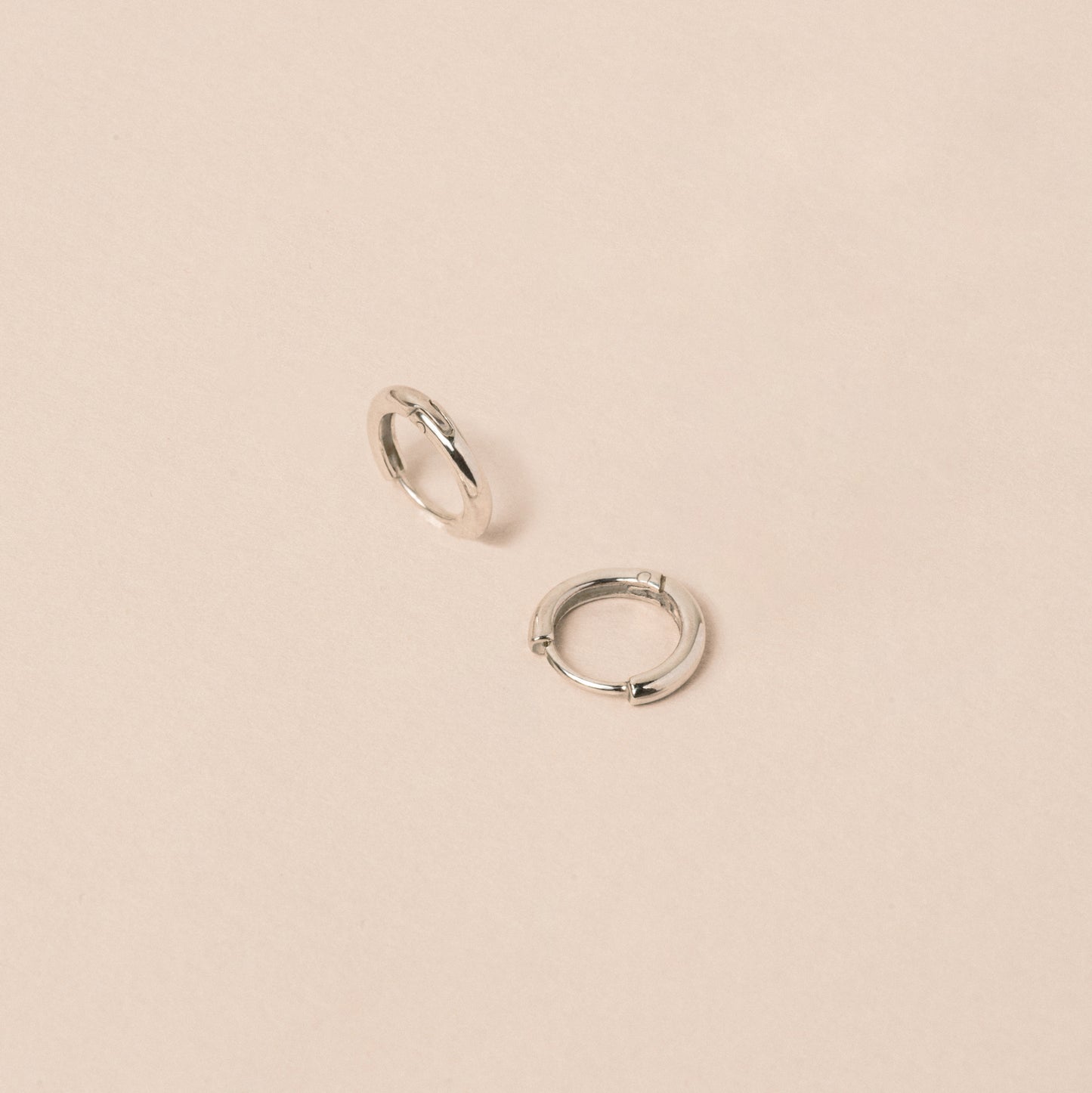Thin Huggie Hoops