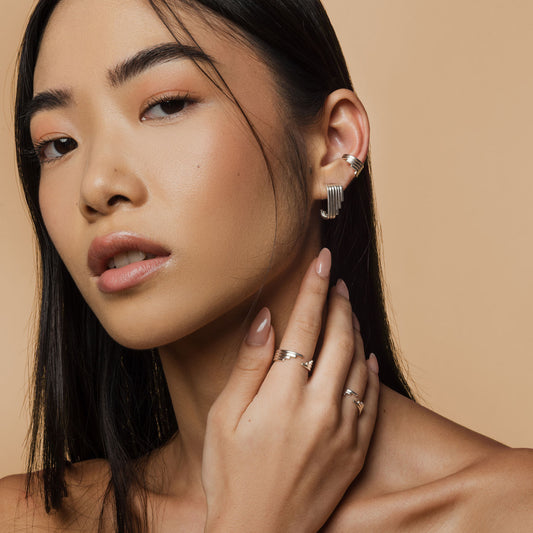 Textured Hoops
