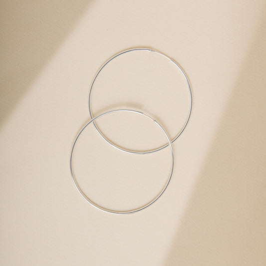 Large Thin Hoops