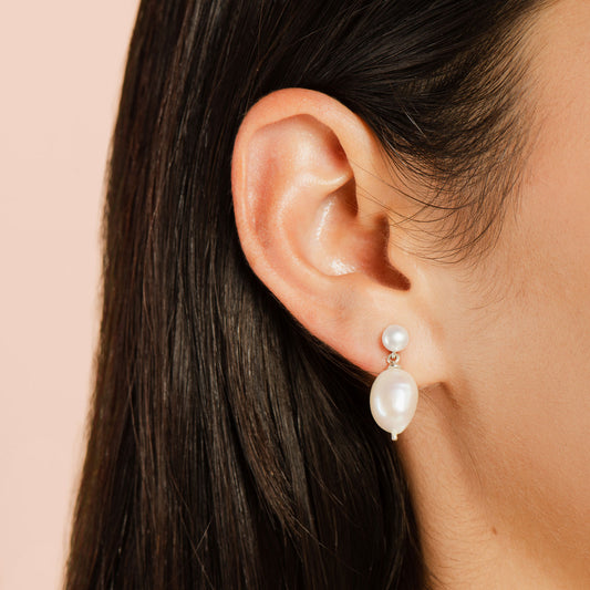 Pearl Drop Earrings